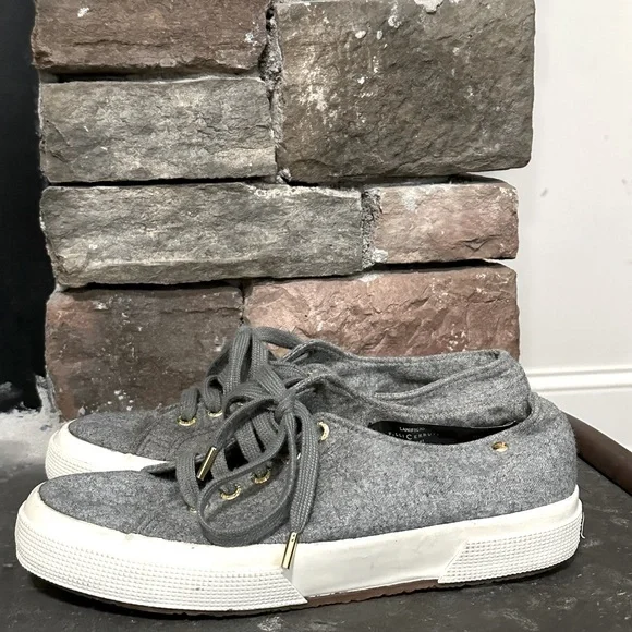 Superga x The Row Cashmere Sneakers Size 7 - Picture 4 of 7